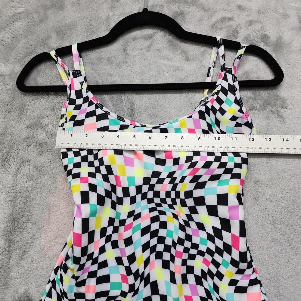 No Boundaries Swimsuit Womens Size S (3-5) Multi-Strap One-Piece High Cut Summer - Picture 8 of 11